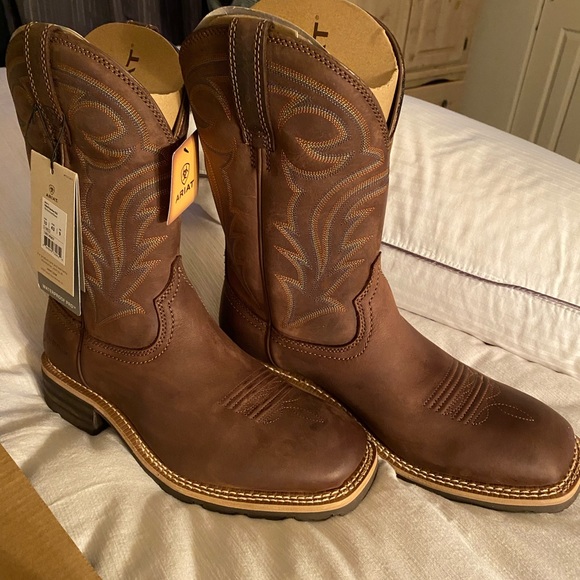 ariat hybrid rancher waterproof western boot